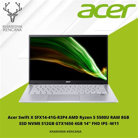 Acer Swift X SFX14-41G